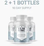 3 Femicore bottles