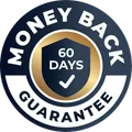 Femicore seller-provided money-back guarantee badge